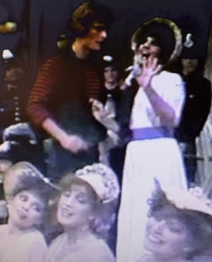 with Linda Ronstadt, Laurie Beechman, & Marcie Shaw in THE PIRATES OF PENZANCE (Broadway)