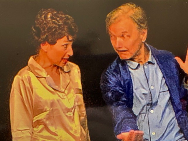 with Jim Pratzon in PRIVATE LIVES